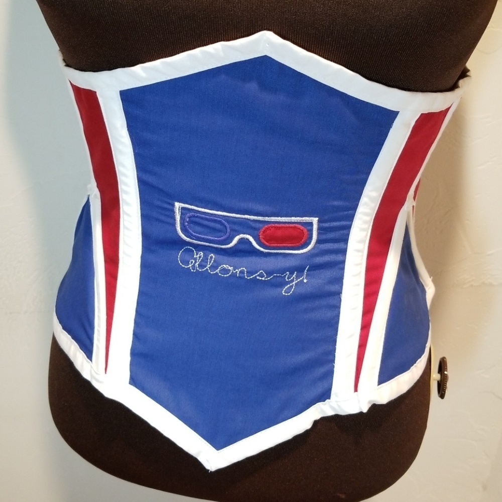 Doctor Who Allons-y‎ Corset Cosplay Sexy Costume